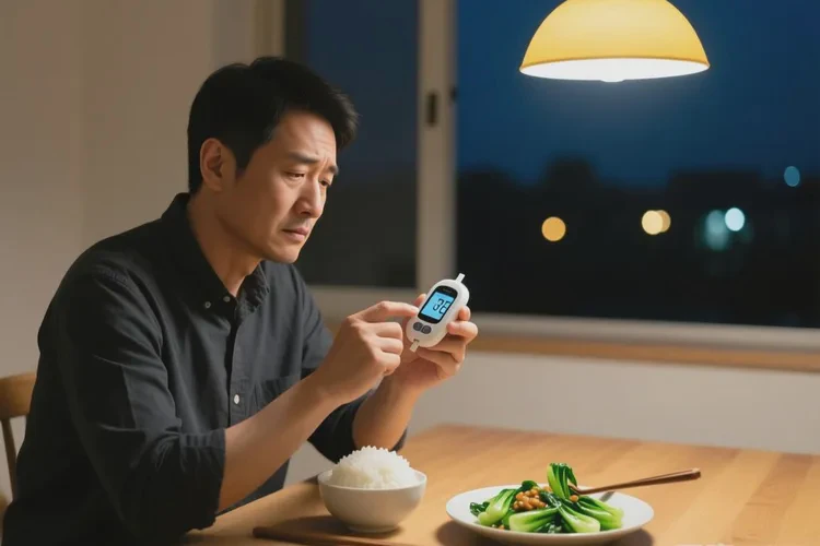 37歲晚餐血糖9.8是怎么回事(圖1)