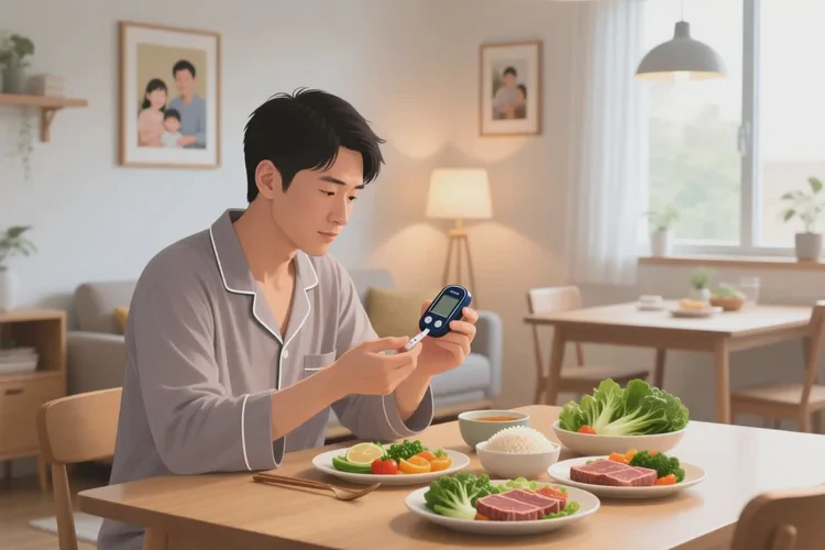 38歲晚餐血糖4點(diǎn)7是怎么回事(圖1)