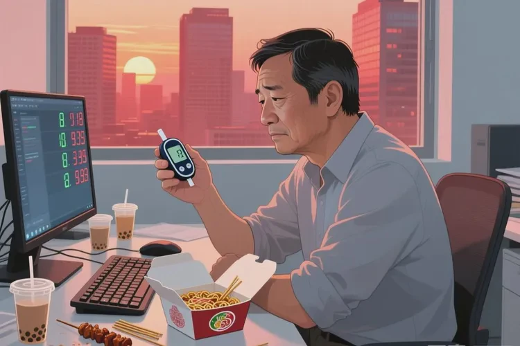 38岁中餐血糖11.8是怎么回事(图1)