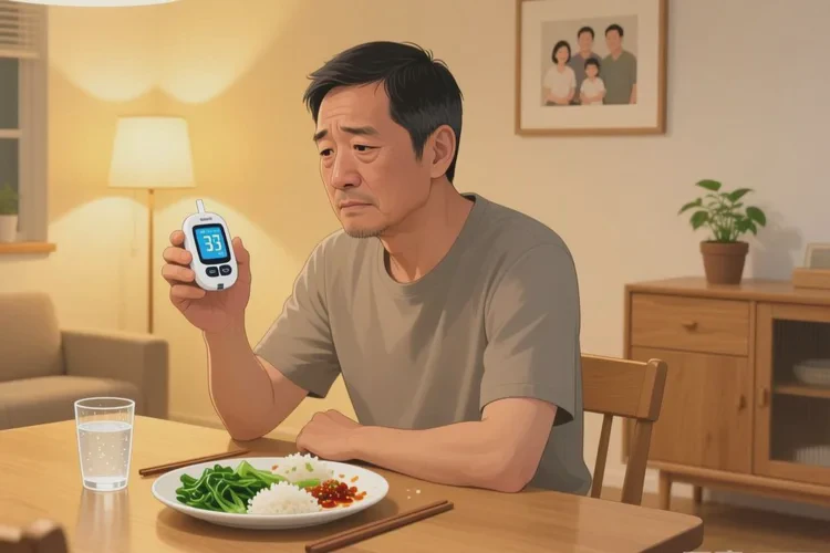 37岁中餐血糖17点0是怎么回事(图1)