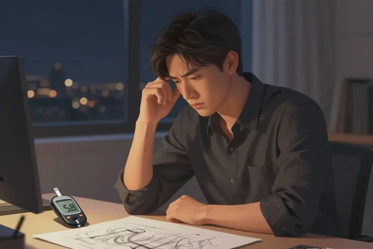 37歲晚上血糖5.6是怎么回事(圖1)