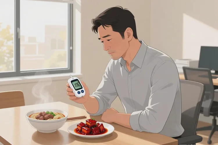 37岁中午血糖8.0是怎么回事(图1)