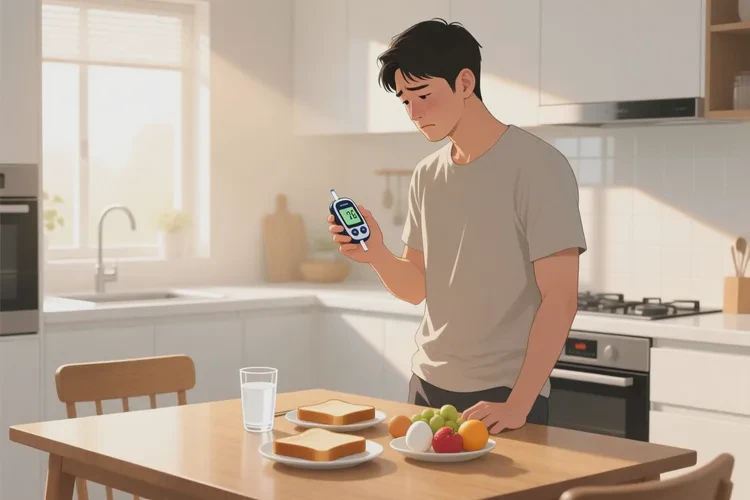 38岁早餐血糖24.3是怎么回事(图1)