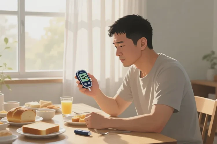 38岁早餐血糖18.5是怎么回事(图1)