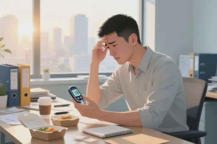 38岁早上空腹血糖11点3是怎么回事(图1)