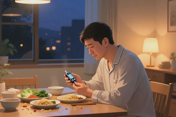 38岁晚餐血糖10点7是怎么回事(图1)