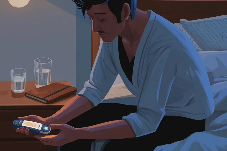 46岁睡前血糖12点4是怎么回事(图1)