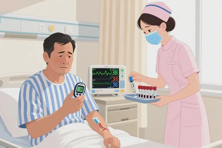 38歲空腹血糖22.7是怎么回事(圖1)