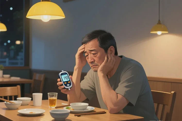 38歲晚餐血糖17.1是怎么回事(圖1)