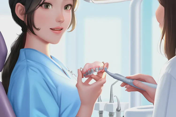 正畸期間牙齒松動(dòng)會(huì)掉嗎(圖1)