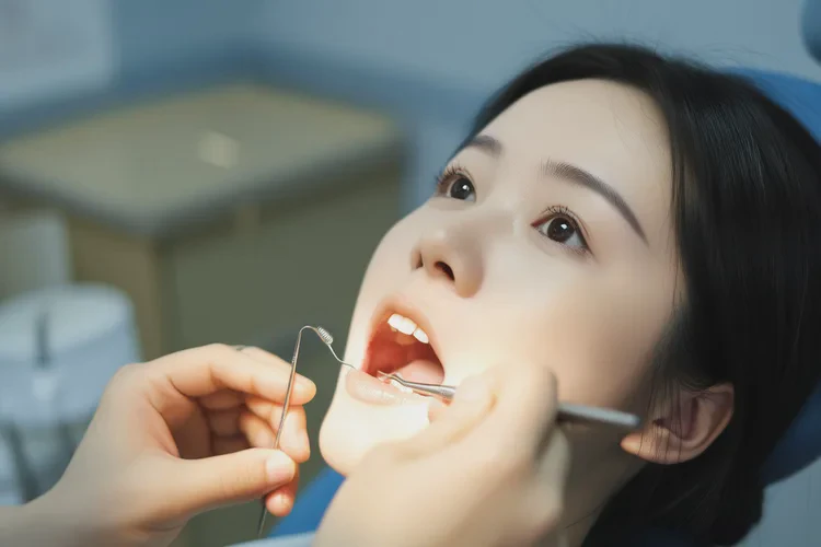 正畸的時(shí)候牙齒松動(dòng)了(圖1)