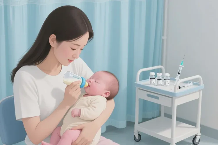 婴儿打疫苗前后多久不能吃东西(图1)