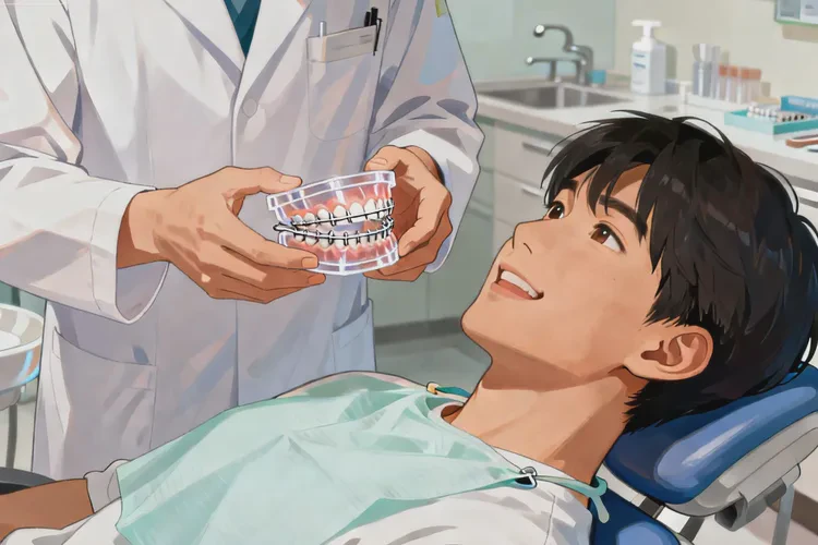 牙齒正畸后大牙內(nèi)歪(圖2)