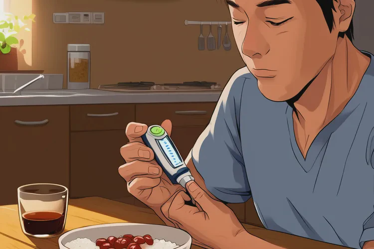 47歲晚餐血糖20點5是怎么回事(圖1)