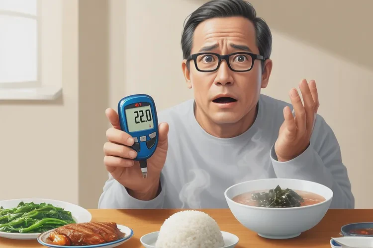 47歲中餐血糖22.0是怎么回事(圖1)