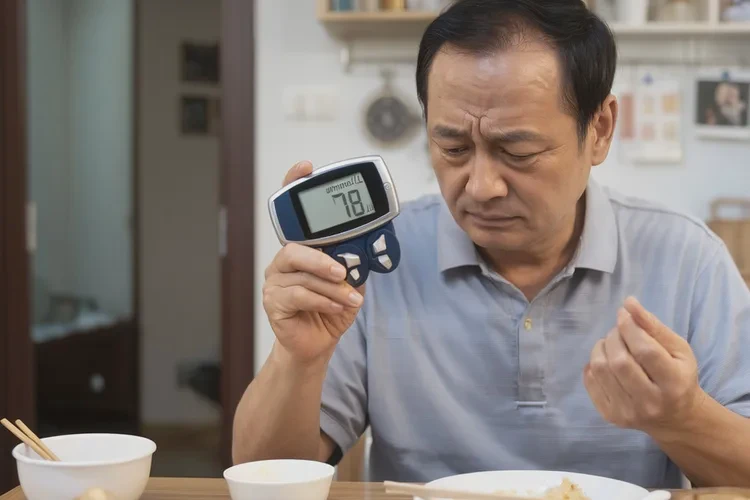47歲晚餐血糖29.6是怎么回事(圖1)