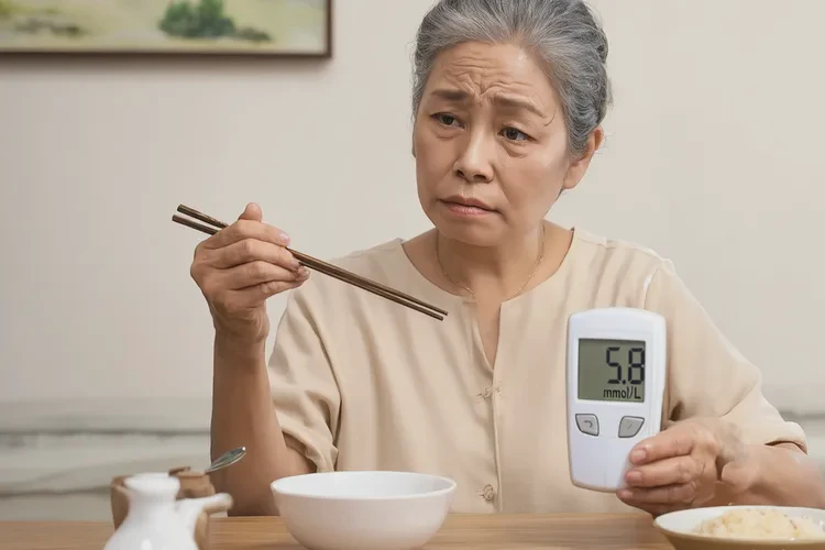 47岁晚餐血糖8点8是怎么回事(图1)