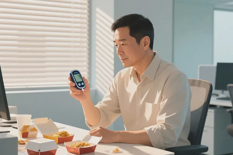 38岁中午血糖11.1是怎么回事(图1)