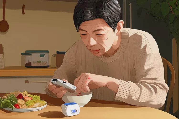 47歲晚餐血糖30.3是怎么回事(圖1)