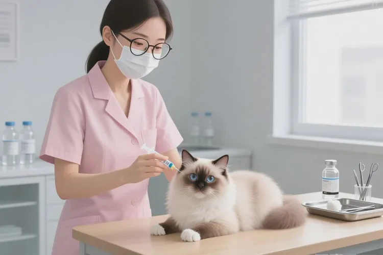 猫打完疫苗多久可以洗澡(图1)