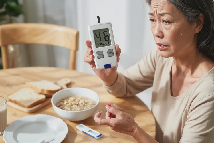 47歲中餐血糖4.6是怎么回事(圖1)