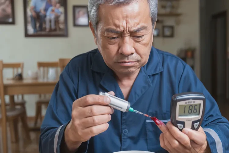 47歲晚餐血糖18.6是怎么回事(圖1)