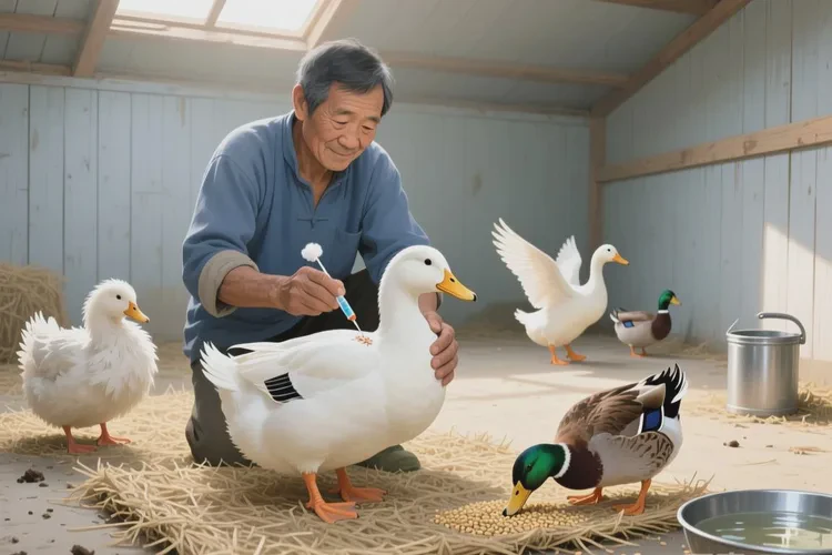 鸭子打完疫苗后注意事项(图3)