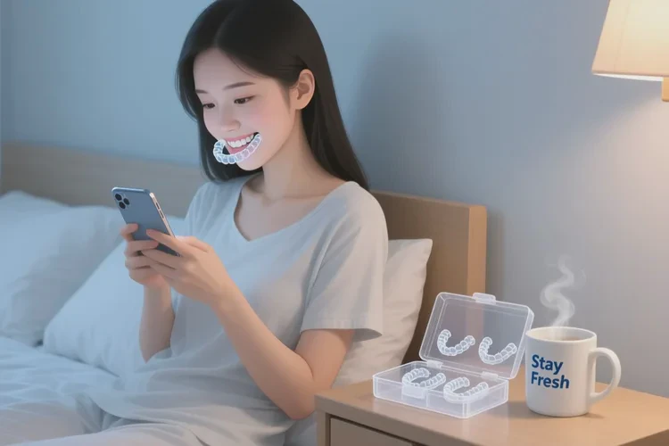 牙齒正畸后發(fā)現(xiàn)牙齒還是齙的(圖4)