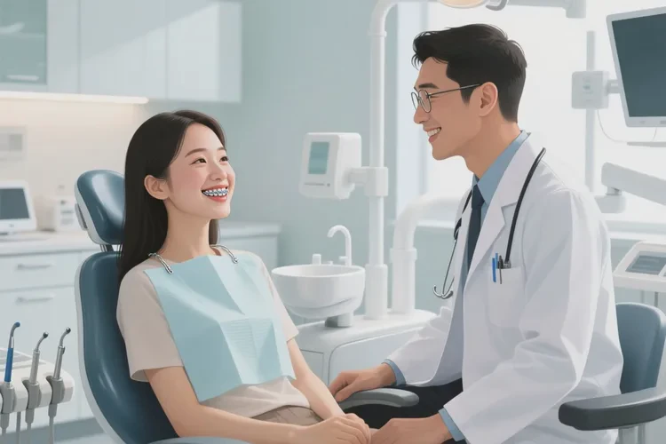 正畸過(guò)程中牙齒脫落(圖1)