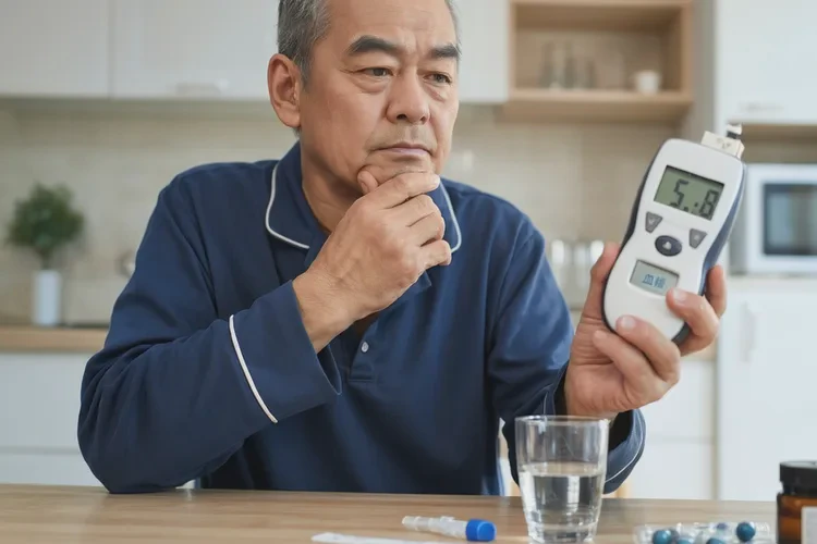 47歲早餐血糖5.8是怎么回事(圖1)