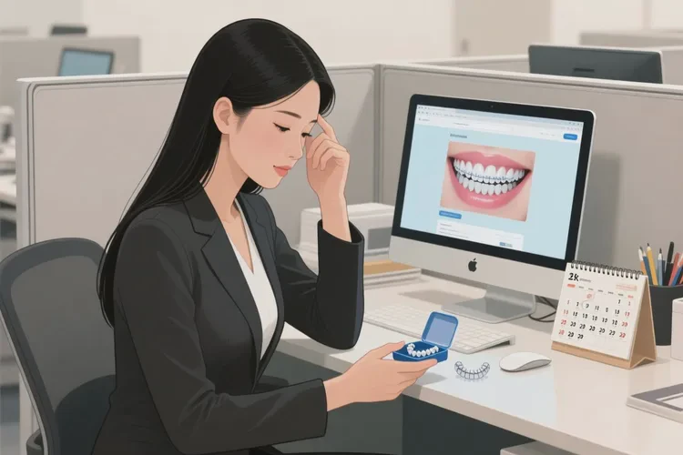 正畸過程中牙齒松動牙根斷了(圖4)