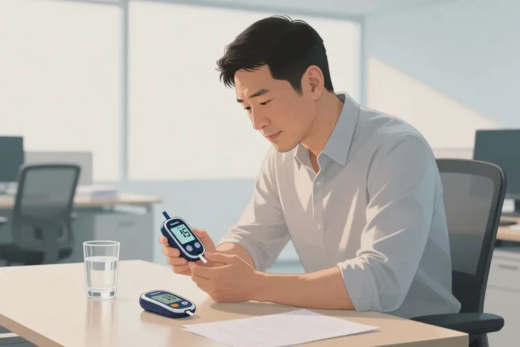 38歲中午血糖5.5是怎么回事(圖1)