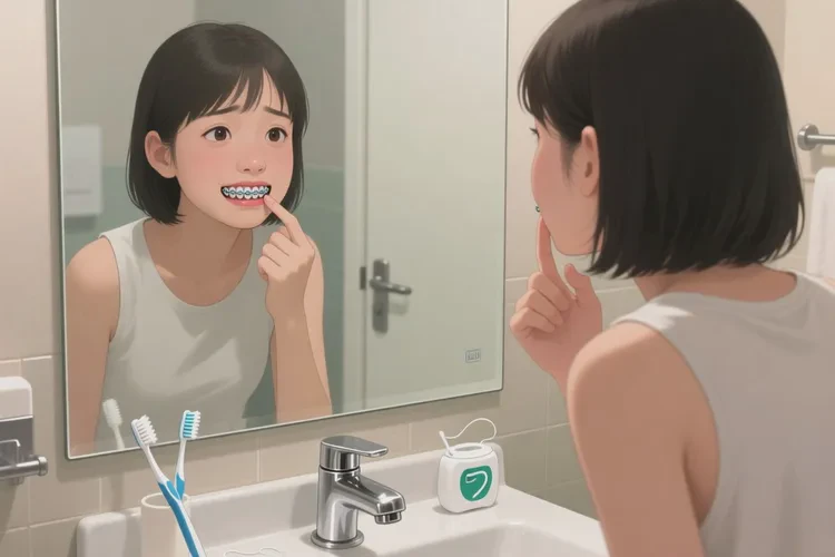 正畸期間牙齒松動了(圖1)