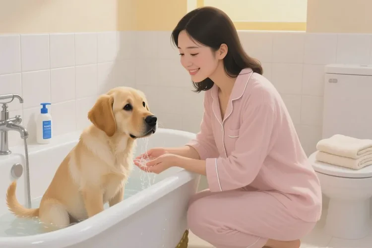 小狗打完疫苗多久可以洗澡(图3)