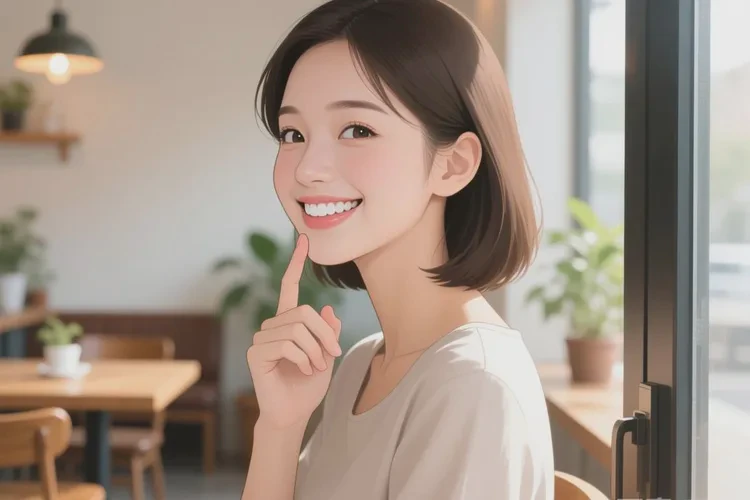 正畸后牙齒有縫隙(圖4)