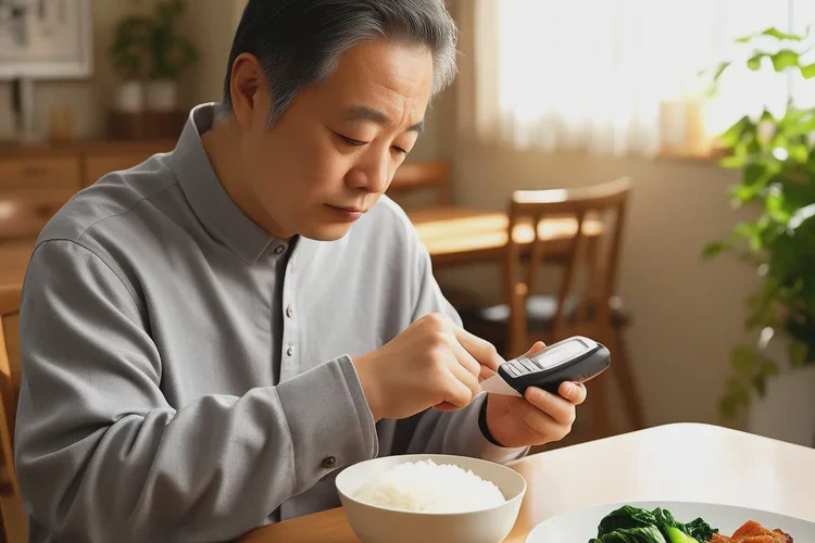 47歲中餐血糖8.1是怎么回事(圖1)