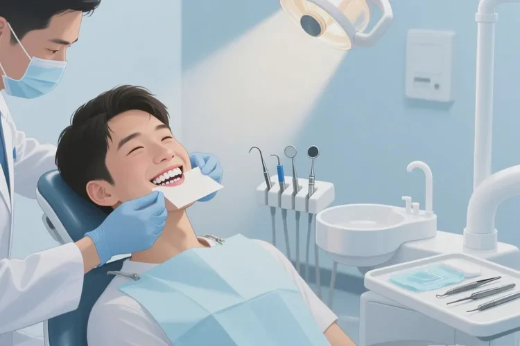 牙齒正畸收縫過程(圖4)