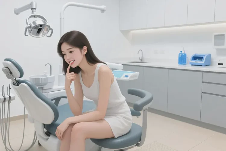 正畸引起的牙齒松動(dòng)(圖1)