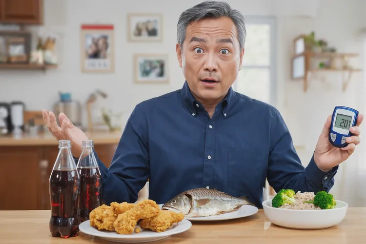 47岁中餐血糖20.1是怎么回事(图1)