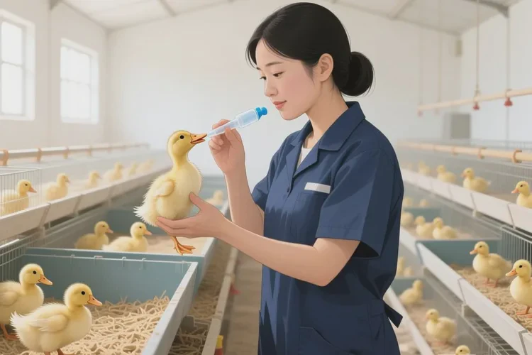 鸭子打几次疫苗(图1)