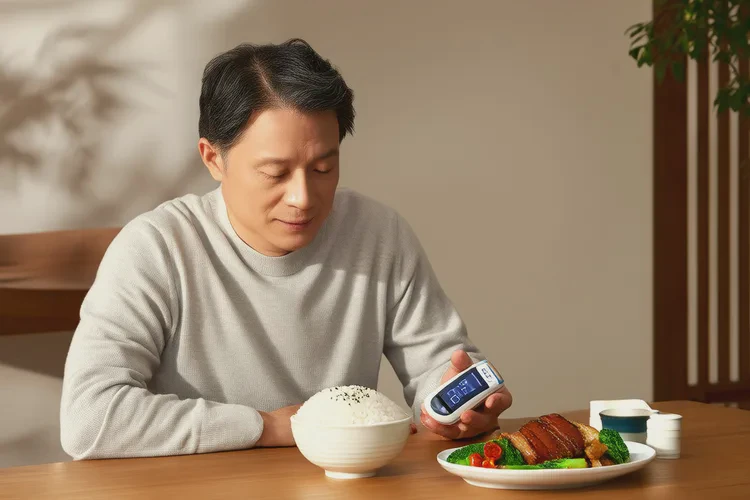 47歲中餐血糖16點8是怎么回事(圖1)