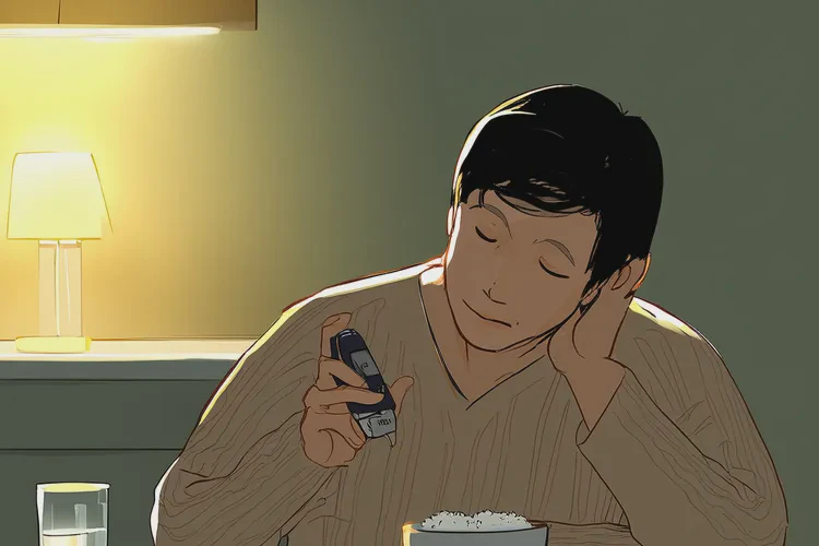 47歲晚餐血糖28.4是怎么回事(圖1)