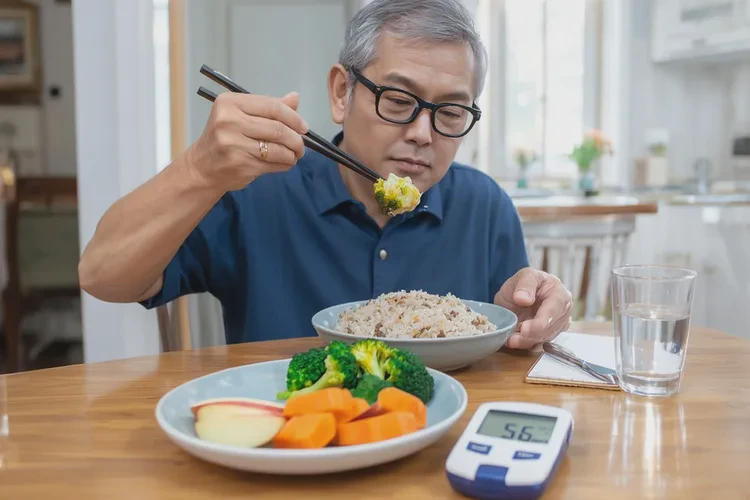 47岁中餐血糖16.7是怎么回事(图1)