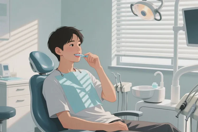 正畸牙齒移動速度左右不一樣(圖2)