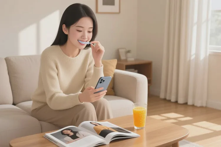 正畸橡皮筋牙齒隱形牙套(圖3)