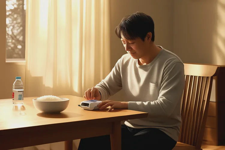 47岁晚餐血糖12.9是怎么回事(图1)