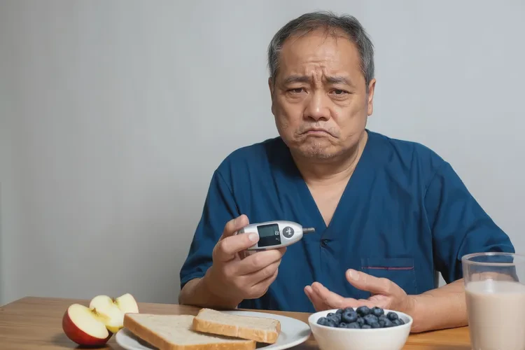 47歲早餐血糖25.7是怎么回事(圖1)