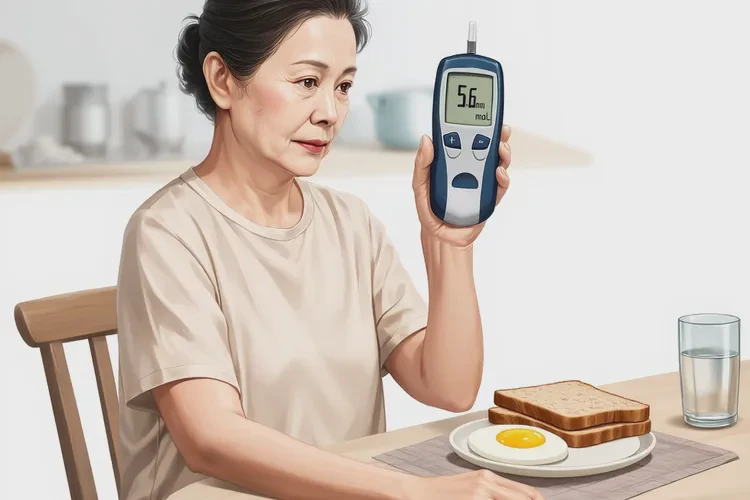 44岁早上空腹血糖5点8是怎么回事(图1)