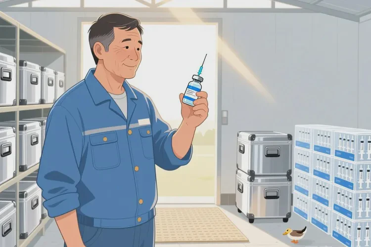 鸭子打禽流感疫苗要注意什么(图1)