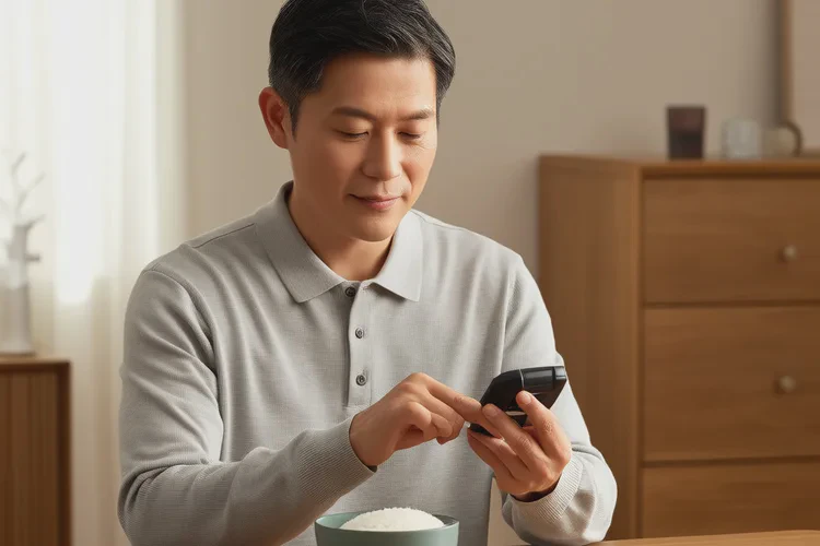 47歲中餐血糖21.3是怎么回事(圖1)